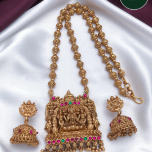 Matte Finish Long Necklace