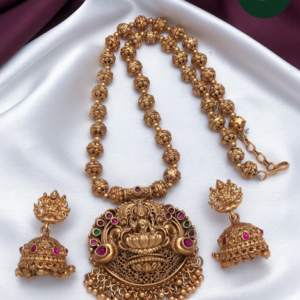 Matte Finish Long Necklace