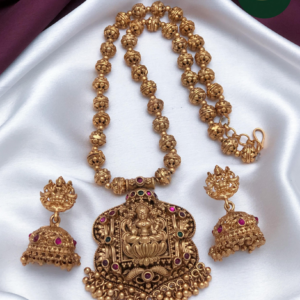 Matte Finish Long Necklace