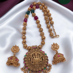 Matte Finish Long Necklace