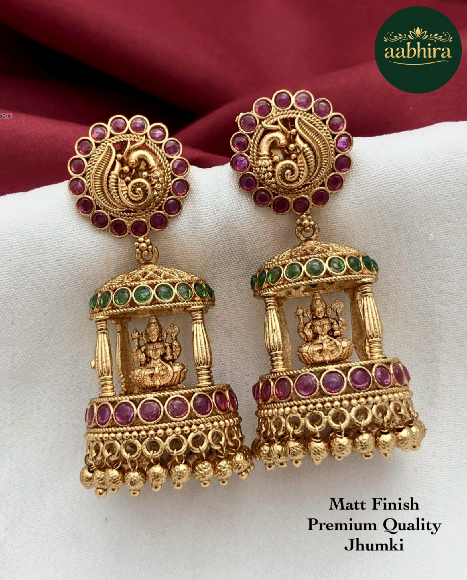 Premium Quality Matte Finish Jhumki