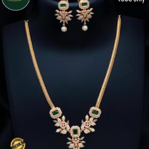 Premium Quality Micro Plated AD Necklace